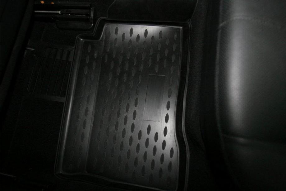 Mercedes S-class W221 2005–2013 Gumijasti tepihi za kabino (4 kosi, Novline) Fotografija 3