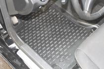 Mercedes razred C W204 2007–2015 Gumijasti tepihi za kabino (4 kosi, Novline) fotografija 5