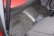 Mitsubishi Colt 2004–2012 (2009↗) Gumijasti preprogi za notranjost (4 kosi, Novline) 5D fotografija 2