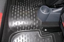 Mitsubishi Colt 2004–2012 (2009↗) Gumijasti preprogi za notranjost (4 kosi, Novline) 5D fotografija 4