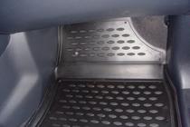 Renault Koleos 2008–2016 Gumijasti tepihi za kabino (3 kosi, Novline) fotografija 4