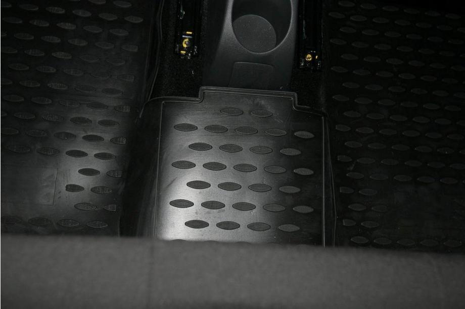Renault Sandero 2007–2013 Gumijasti tepihi za kabino (4 kosi, Novline) Fotografija 4