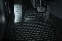 Seat Leon 2005–2012 Gumijasti tepihi za kabino (4 kosi, Novline) fotografija 2