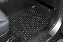 SsangYong Action 2005–2018 (2010↗) Gumijasti tepihi za notranjost (3 kosi, Novline) New fotografija 4