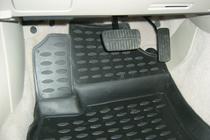 Subaru Outback 2005–2009 Gumijasti tepihi za kabino (4 kosi, Novline) fotografija 2