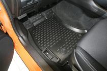 Subaru XV 2011–2017 Gumijasti tepihi za kabino (4 kosi, Novline) fotografija 2