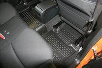 Subaru XV 2011–2017 Gumijasti tepihi za kabino (4 kosi, Novline) fotografija 3