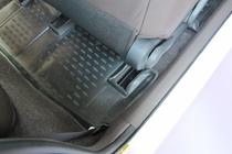 Toyota IQ 2008–2015 Gumijasti tepihi za kabino (4 kosi, Novline) fotografija 3