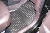 Toyota IQ 2008–2015 Gumijasti tepihi za kabino (4 kosi, Novline) fotografija 4