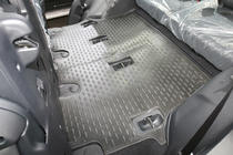 Toyota Land Cruiser 200 2007–2021 Gumijasti avtomobilski tepihi za notranjost (Novline, 2012-2015) fotografija 4