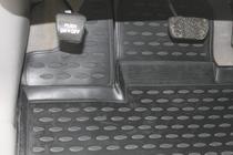 Toyota Sienna 2010–2020 Gumijasti tepihi za kabino (4 kosi, Novline) fotografija 2
