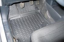 Toyota Yaris 2006–2011 Gumijasti tepihi za kabino (3 kosi, Novline) fotografija 2