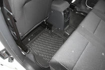Volkswagen Caddy 2015–2020 Gumijasti tepihi za kabino (4 kosi, Novline) fotografija 2