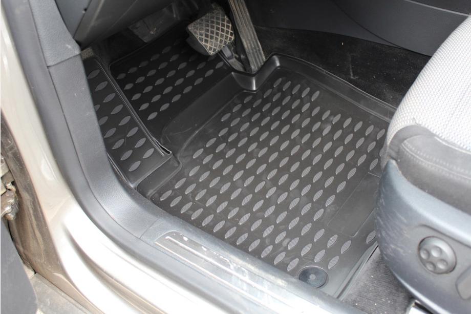 Volkswagen Passat CC 2008–2017 Gumijasti tepihi za kabino (4 kosi, Novline) Fotografija 2