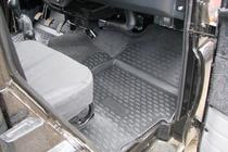 UAZ 3151 1985–2003 (Hunter) Gumijasti avto tepihi za kabino (3 kosi, Novline) fotografija 4