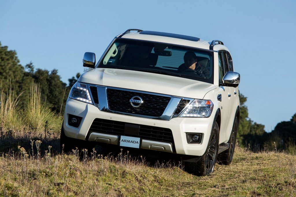 Pregled okvirnega terenca Nissan Armada druge generacije