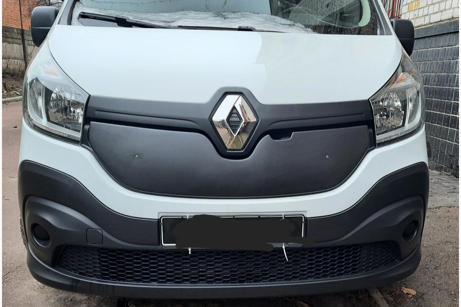 Renault Trafic 2015– Zimska zaščita za masko hladilnika (2015-2020) Mat Image
