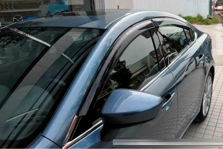 Mazda 6 2008–2012 Deflektorji oken (4 kosi, HIC) Image