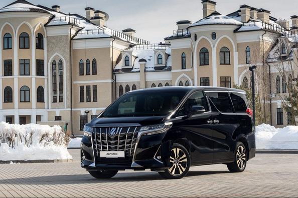 Polnovelikostni luksuzni enoprostorec Toyota Alphard Fotografija 1