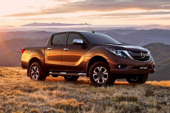 Srednje velik kesonski pick-up Mazda BT-50