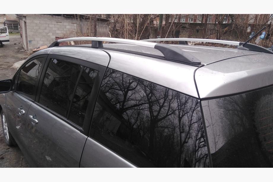 Mazda 5 2010–2018 Aluminijaste strešne sani (krom) Fotografija 3