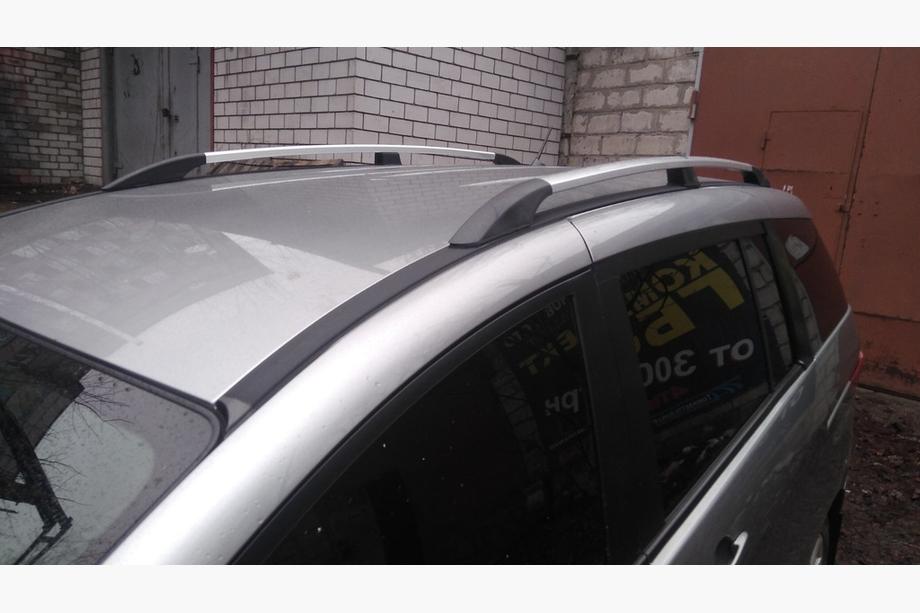 Mazda 5 2010–2018 Aluminijaste strešne sani (krom) Fotografija 2
