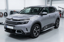 Citroen C5 Aircross 2017–2025 Stranske stopnice Line (2 kosa, aluminij) fotografija 1