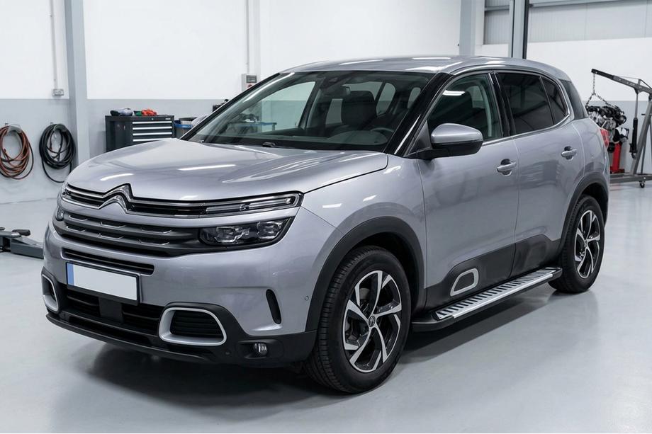 Citroen C5 Aircross 2017–2025 Stranske stopnice Line (2 kosa, aluminij) Image