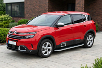 Citroen C5 Aircross 2017–2025 Stranske stopnice Tayga Grey (2 kosa, aluminij) fotografija 1