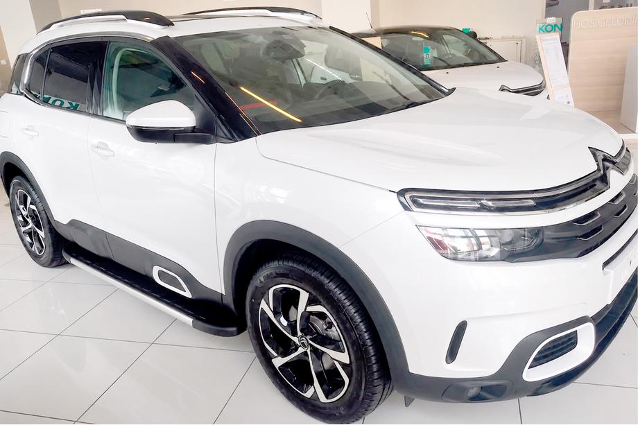Citroen C5 Aircross 2017–2025 Stranske stopnice Duru (2 kos, aluminij) Image