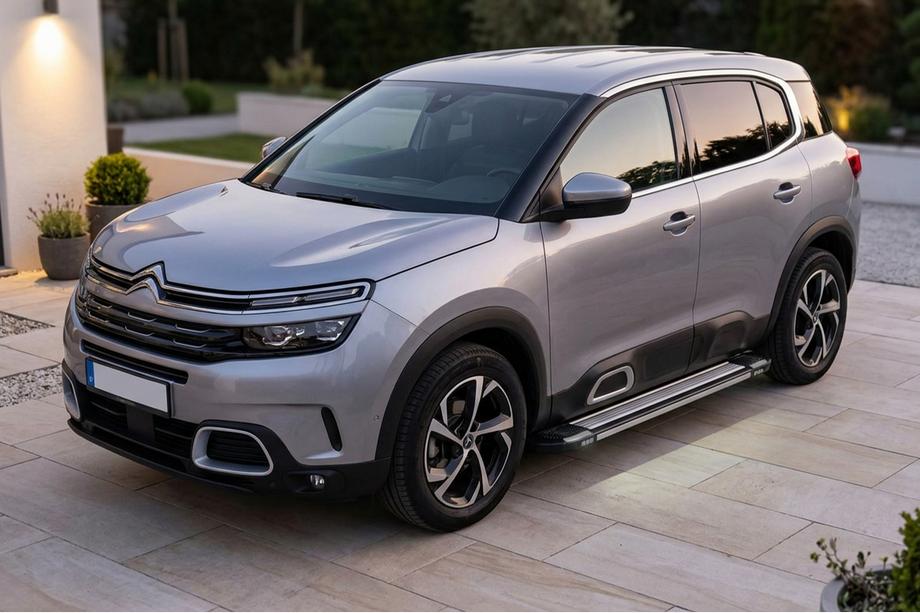 Citroen C5 Aircross 2017–2025 Stranske stopnice Rainbow (2 kosa, aluminij) Image