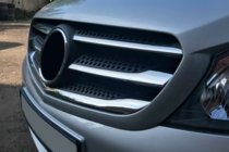 Mercedes Citan 2013–2021 Letvice za rešetko (5 kos, nerjavno jeklo) Carmos - turško nerjaveče jeklo fotografija 7