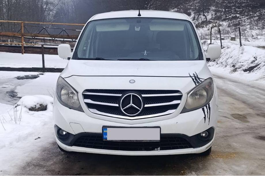 Mercedes Citan 2013–2021 Letvice za rešetko (5 kos, nerjavno jeklo) Fotografija 2