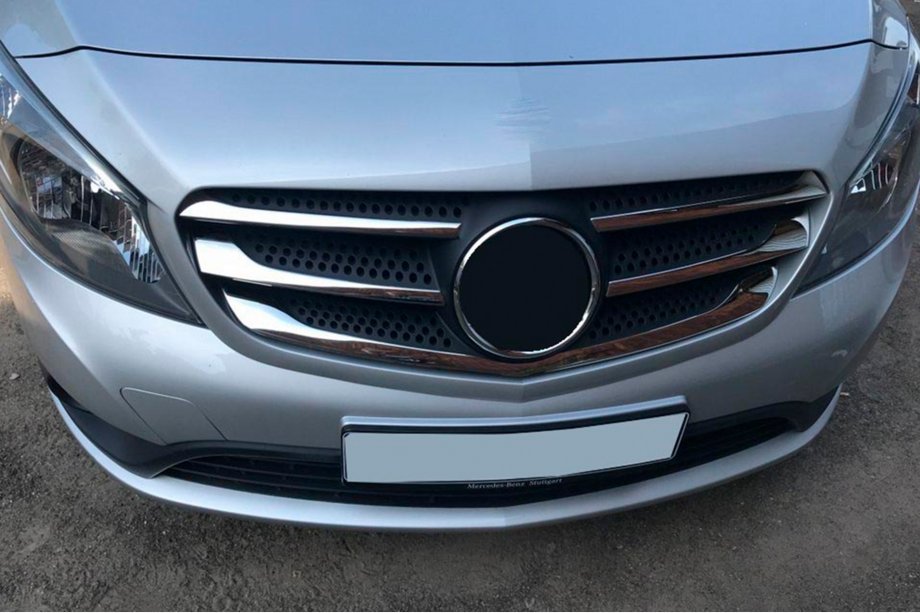 Mercedes Citan 2013–2021 Letvice za rešetko (5 kos, nerjavno jeklo) Carmos - turško nerjaveče jeklo Image