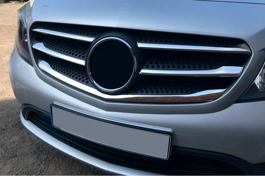 Mercedes Citan 2013–2021 Letvice za rešetko (5 kos, nerjavno jeklo) Fotografija 8