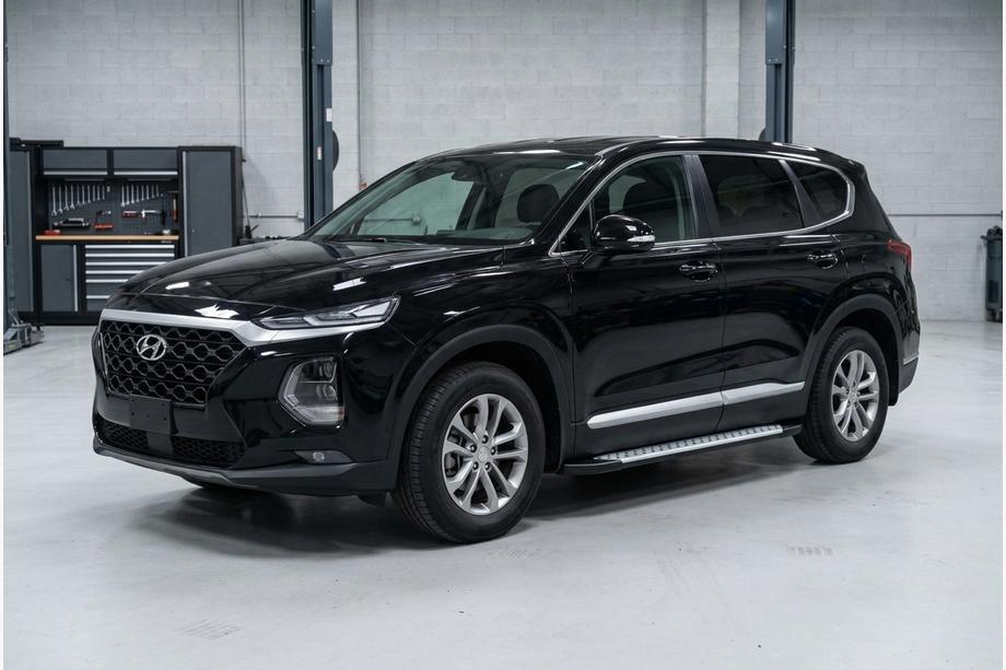 Hyundai Santa Fe 4 2018–2023 Stranske stopnice Allmond Grey (2 kosa, aluminij) Image