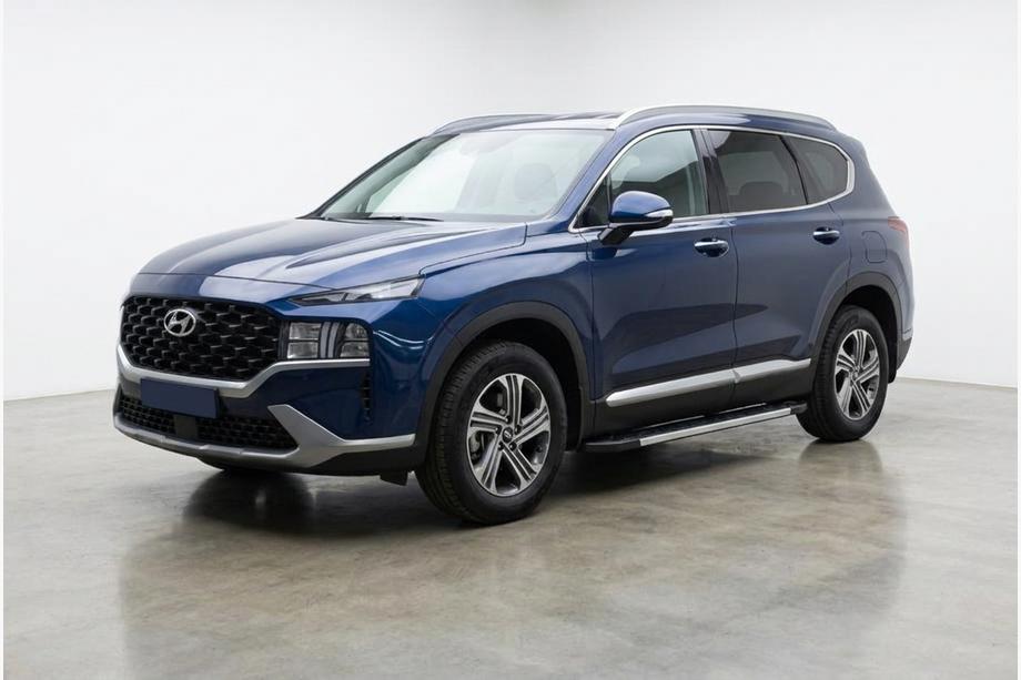 Hyundai Santa Fe 4 2018–2023 Bočne stopnice RedLine V1 (2 kosa, aluminij) Image