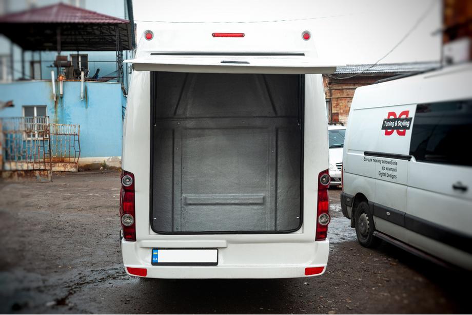 Volkswagen Crafter 2006–2016 Dodatni prtljažnik (za lakiranje) Fotografija 6