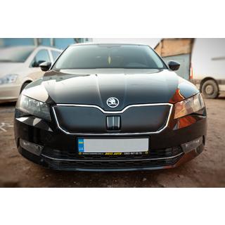 Zimska maska za mrežo hladilnika (2015-2019, zgornja) Skoda Superb 2015–2024 fotografija 2