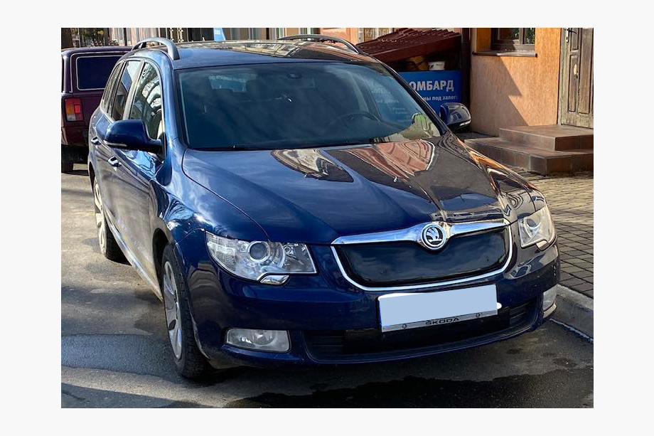 Skoda Superb 2009–2015 Zimska zaščita za masko hladilnika (spodnja, 2008-2013) Fotografija 7