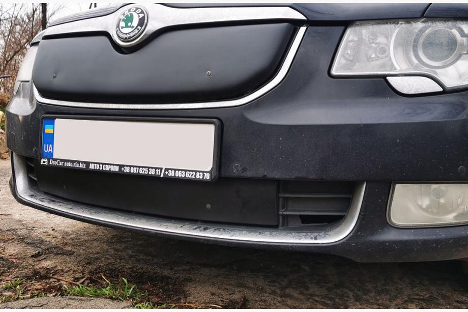 Skoda Superb 2009–2015 Zimska zaščita za masko hladilnika (spodnja, 2008-2013) Fotografija 3