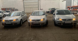 Volkswagen Touran 2003–2010 Spodnja zimska maska, 2003-2006) Sijajna fotografija 6