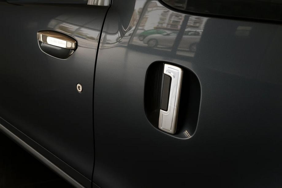 Renault Dokker 2013–2022 Kromirane obloge kljuk vrat (4 kosi, nerjavno jeklo) OmsaLine - italijansko nerjavno jeklo Image