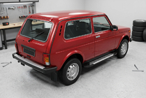 Chevrolet Niva 1998–2020 Stranske stopnice Line (2 kosa, aluminij) fotografija 3
