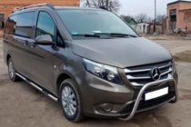 Mercedes Vito/V-razred W447 2014– Prednji zaščitni lok WT006 (nerjaveče jeklo) fotografija 1