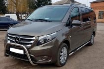 Mercedes Vito/V-razred W447 2014– Prednji zaščitni lok WT006 (nerjaveče jeklo) fotografija 2