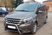Mercedes Vito/V-razred W447 2014– Prednji zaščitni lok WT006 (nerjaveče jeklo) fotografija 3