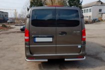 Mercedes Vito/V-razred W447 2014– Zadnja vogalna zaščitna cev AK003 (nerj.) fotografija 2