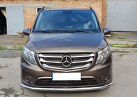 Mercedes Vito/V-razred W447 2014– Sprednji zaščitni lok ST008 (nerjavno jeklo) fotografija 1