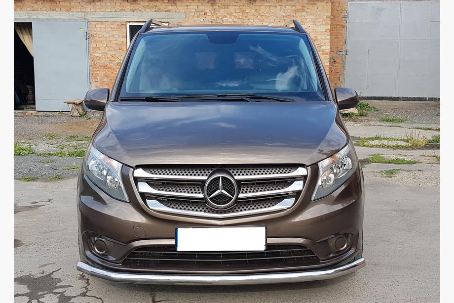 Mercedes Vito/V-razred W447 2014– Sprednji zaščitni lok ST008 (nerjavno jeklo) Image